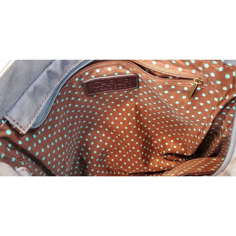 Chala Green Floral Dragonfly Crossbody Bag - Picture 3 of 5